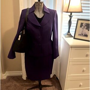 Purple 2 Piece Woman’s Suit.  (Blouse not included)